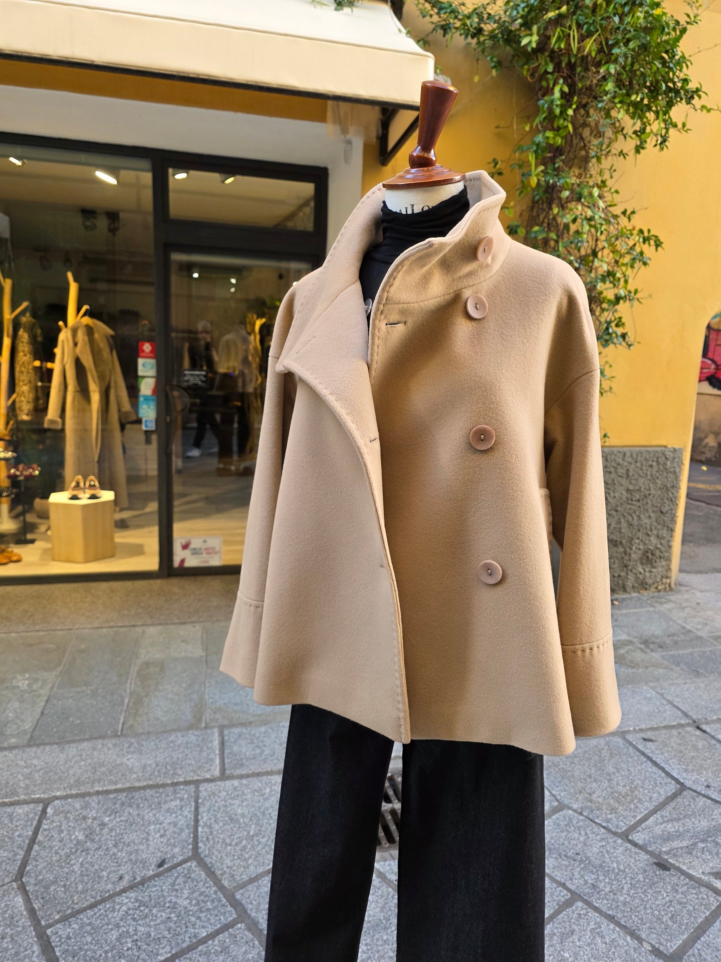 Cappotto corto Lana & Cashmere