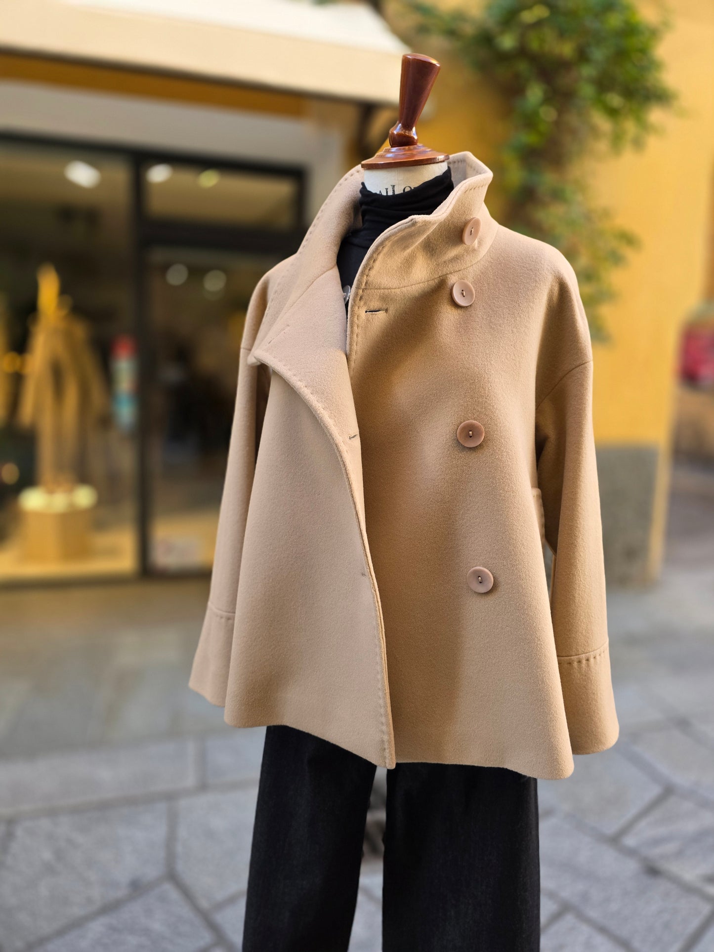 Cappotto corto Lana & Cashmere