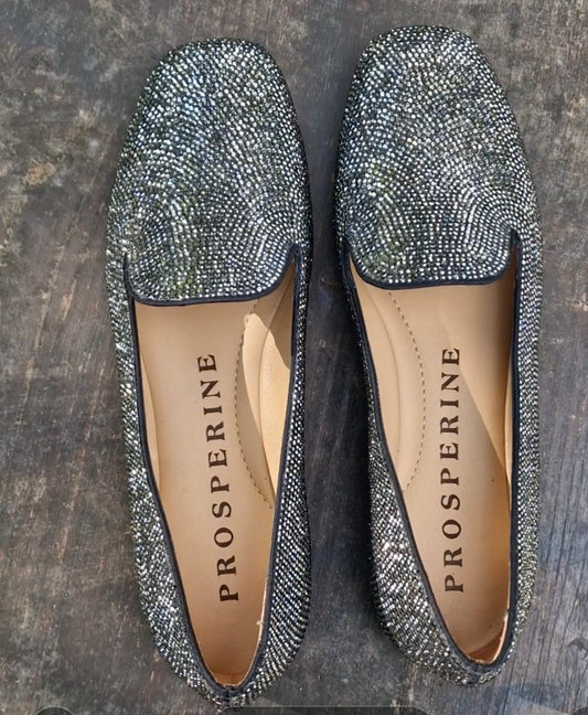Ballerina Prosperine in crystal Hematite