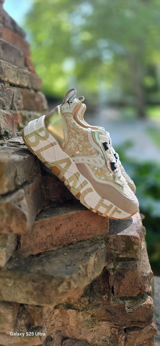 Sneakers Voile Blanche Beige/platinum CLUB105