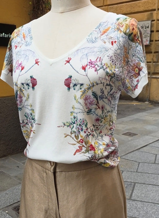Maglia Soft Touch Seta & Cotone